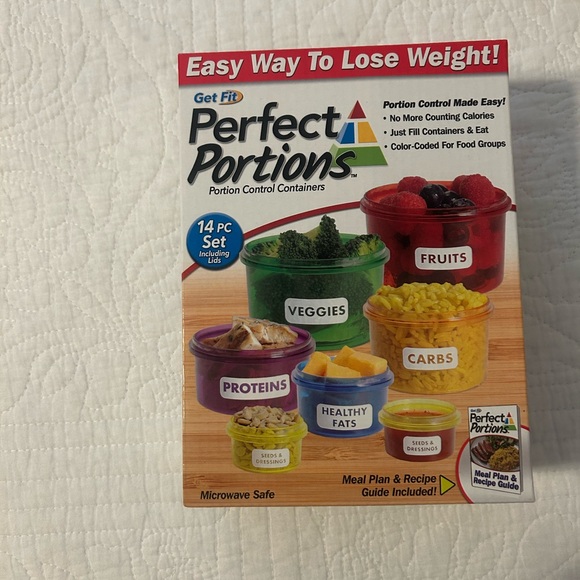 Perfect Portions Portion Control Containers Set - Picture 2 of 4